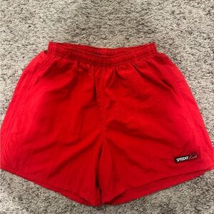 Vintage Speedo Swim Trunks Men’s Shorts Retro Logo Size Medium‎